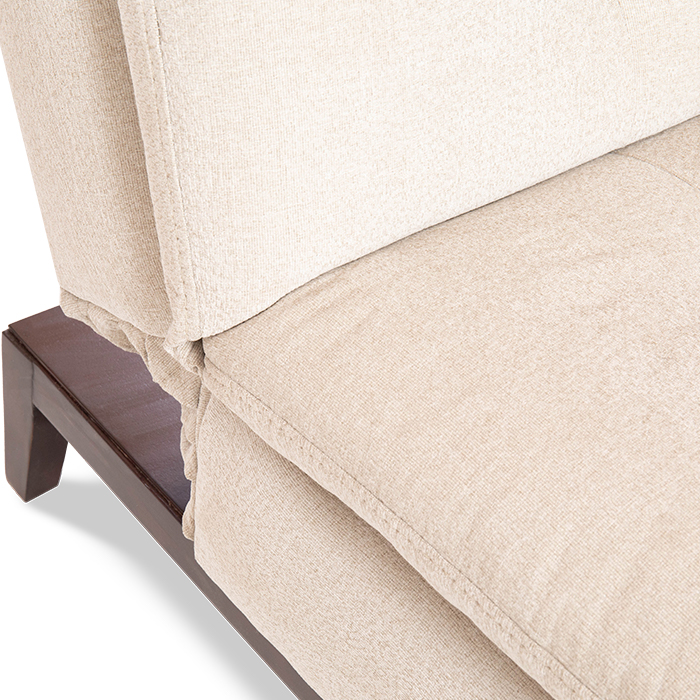 Futon Tela Beige Edak | Sofá Cama y Futones | salas